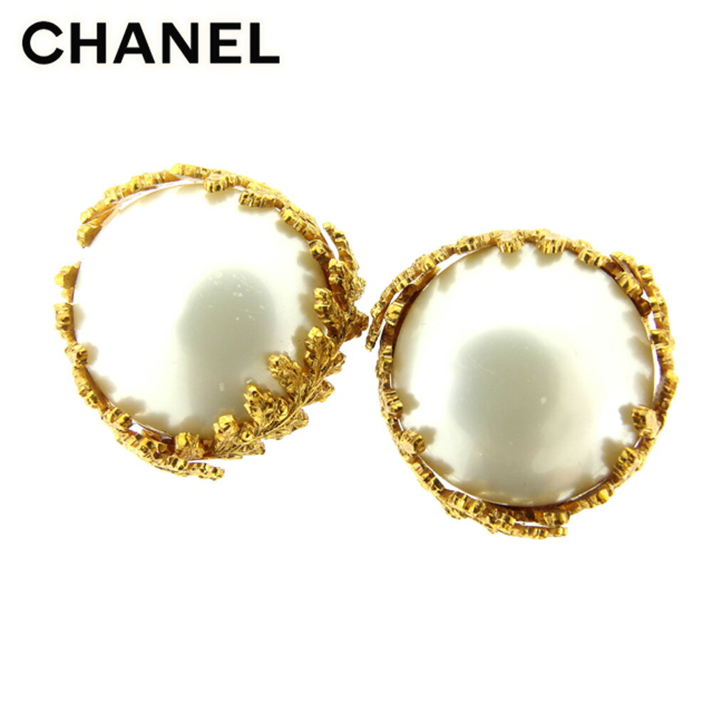 【スプリングセール30％OFF】シャネル CHANEL イヤリング アクセサリー レディース ゴールド 【シャネル】 T8967 【中古】