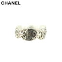 【冬のTHEセール 30%OFF】シャネル CHANEL 指輪 リング アクセサリー レディース メンズ ♯12号 オールドシャネル シルバー 【シャネル】 T8744 【中古】