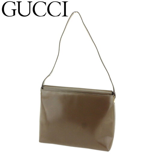 【スプリングセール】グッチ ショルダーバッグ バック ワンショルダー ブラウン レザー Gucci 【グッチ】 t9042s 【中古】 【スプリングセール】グッチ ショルダーバッグ バック ワンショルダー ブラウン レザー Gucci 【グッチ】 t9042s 【中古】