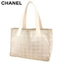 【春の大感謝祭 30％OFF】シャネル CHANEL トートバッグ バック ショルダーバッグ バック ニュートラベルライントートPM ニュートラベルライン レディース メンズ ピンク シルバー A20457クリスマス プレゼント バック 人気 収納 兼用 【シャネル】 T9005 【中古】