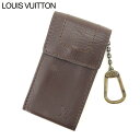 【春の大感謝祭 30％OFF】ルイ ヴィトン 小物入れ キーケース ブラウン ユタ Louis Vuitton 【ルイ・ヴィトン】 t9016s 【中古】