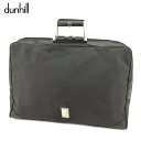 【ザ・セール】ダンヒル ビジネスバッグ バック ブリーフケース ブラック PVC×レザー dunhill 【ダンヒル】 t9055s 【中古】