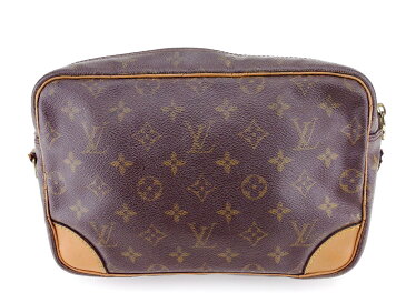 【中古】 ルイ ヴィトン Louis Vuitton ショルダーバッグ クラッチバッグ トロカデロ27 モノグラム レディース メンズ ブラウン M51274クリスマス プレゼント バック ブランド 人気 収納 在庫一掃 1点物 兼用 男性 女性 良品 夏 T12250