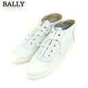 【スプリングセール】バリー スニーカー シューズ 靴 #6 レースアップ ブルー レザー BALLY 【バリー】 t9179s 【中古】