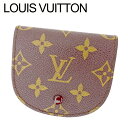 【スプリングセール30％OFF】ルイ ヴィトン Louis Vuitton コインケース ケース 小銭入れ レディース メンズ ポルトモネ・グセ ブラウン PVC×レザ- 【ルイ・ヴィトン】 T9538 【中古】