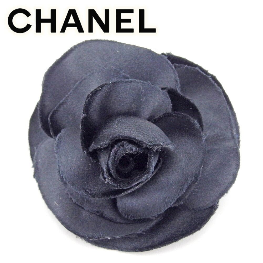 【スプリングセール30％OFF】シャネル CHANEL コサージュ アクセサリー レディース ブラック 【シャネル】 T9549 【中古】