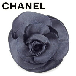 【春の大感謝祭 30％OFF】シャネル コサージュ アクセサリー カメリア ブラック CHANEL 【シャネル】 t9549s 【中古】