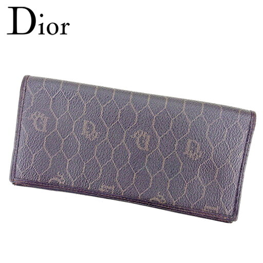 【スプリングセール】ディオール 長札入れ 長財布 ヴィンテージディオール ブラック PVC×レザー Dior 【ディオール】 t9570s 【中古】 【スプリングセール】ディオール 長札入れ 長財布 ヴィンテージディオール ブラック PVC×レザー Dior 【ディオール】 t9570s 【中古】