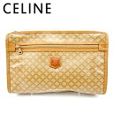 【冬のTHEセール 30%OFF】セリーヌ クラッチバッグ バック セカンドバッグ バック マカダム ベージュ PVC×レザー CELINE 【セリーヌ】 e1449s 【中古】