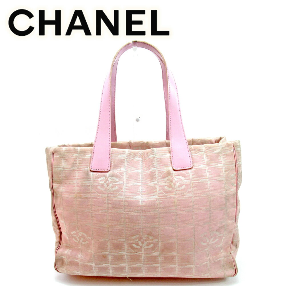 【スプリングセール30％OFF】シャネル CHANEL トートバッグ バック ワンショルダー ニュートラベルライントートMM ニュートラベルライン レディース メンズ ピンク A15991クリスマス プレゼント バック 収納 兼用 【シャネル】 T9802 【中古】