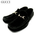 【冬のTHEセール 30%OFF】グッチ GUCCI シューズ 靴 レディース #36ハーフ ブラック スエード 【グッチ】 C3688 【中古】