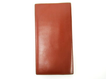 【4000円オフクーポン】 【中古】 ロエベ LOEWE 長札入れ 長財布 レディース ブラウン レザー 【ロエベ】 T10256