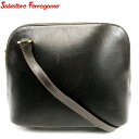 【スプリングセール30％OFF】サルヴァトーレ フェラガモ ショルダーバッグ バック ワンショルダー ブラウン レザー Salvatore Ferragamo バッグ バック 肩掛け 収納バッグ バック 【フェラガモ】 T10266 【中古】