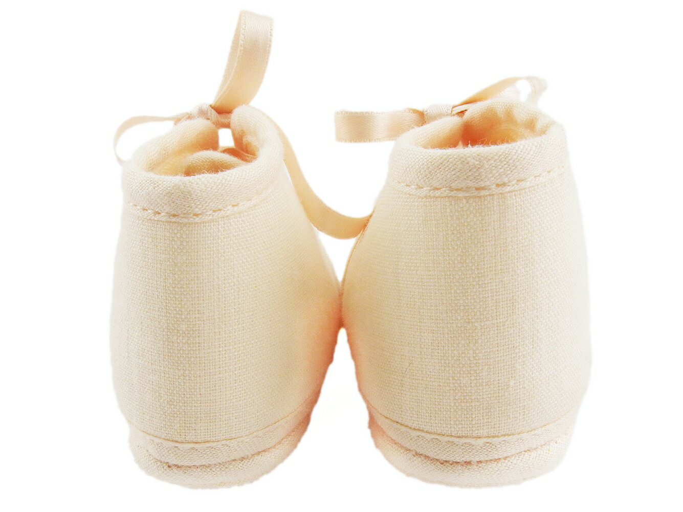 【ブラックフライデー21％OFFクーポン】エルメス シューズ 靴 女の子 レディース ファーストシューズ ベビーシューズ ピンク リネン HERMES a1881s 【中古】 ブランド ハイブランド ヴィンテージ 送料無料 2