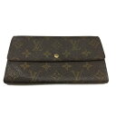 【冬のTHEセール 30%OFF】ルイ ヴィトン 長財布 モノグラム モノグラム Louis Vuitton 長サイフ サイフ 収納 ユニセックス 小物 【ルイ・ヴィトン】 T14025 【中古】