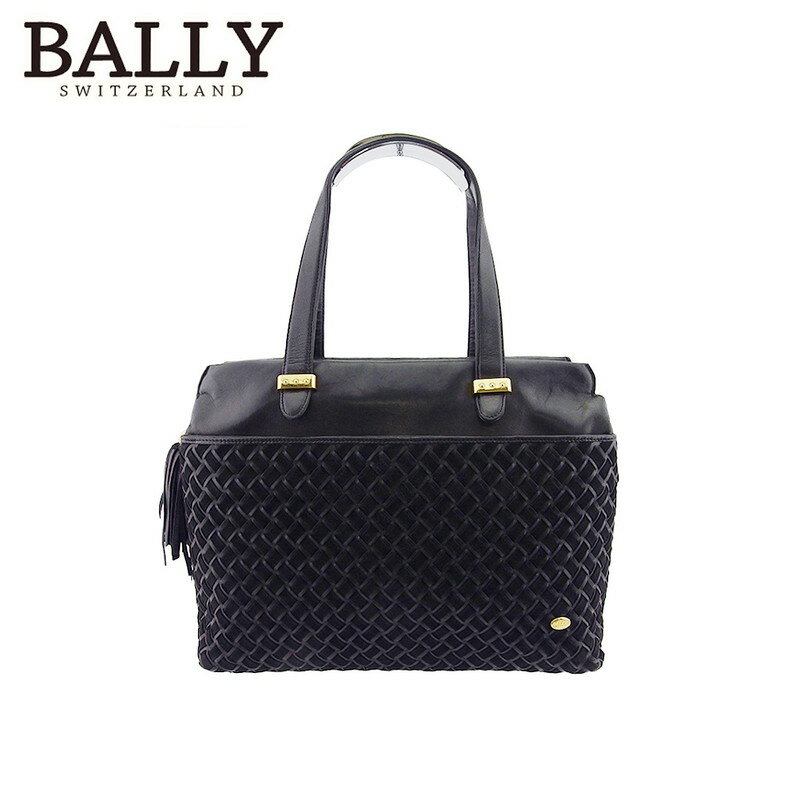 新品 BALLY ハンドバッグ 編み込み ブラック 楽天市場】編み込み バッグ(ブランドバリー)(ハンドバッグ