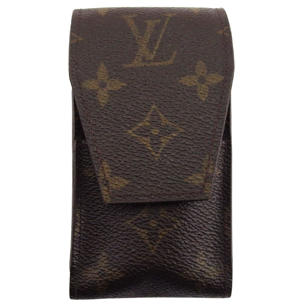 【楽天スーパーSALE★最大50%OFF】ルイ・ヴィトン LOUIS VUITTON シガレットケース モノグラム エテュイシガレット ブラウン ベージュ レデ...