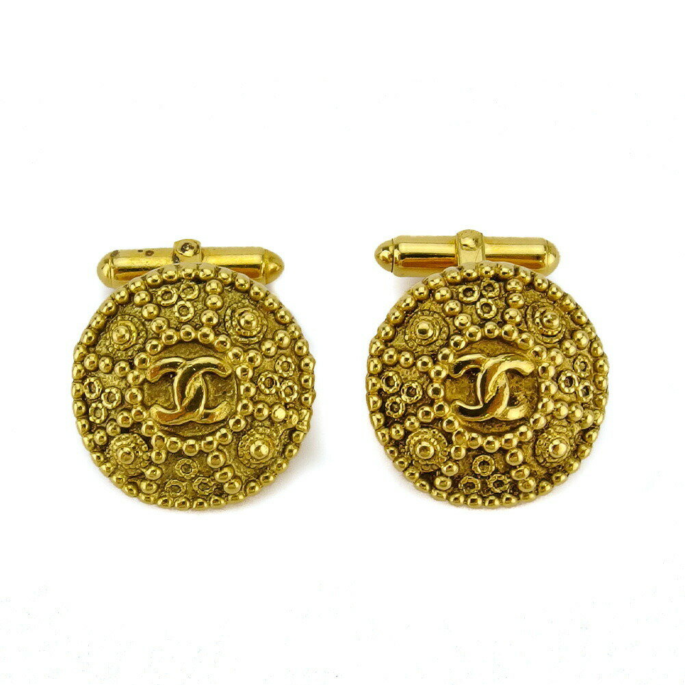 【楽天スーパーSALE★最大50%OFF】シャネル CHANEL カフス ココマーク ゴールド レディース 中古 ブランド ハイブランド ヴィンテージ