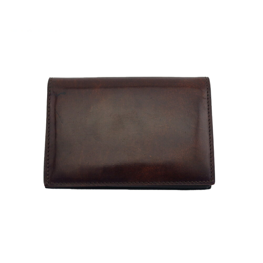 【楽天スーパーSALE★最大50％OFF】ダンヒル Dunhill カードケース クラブイン ブラウン グリーン レデ..