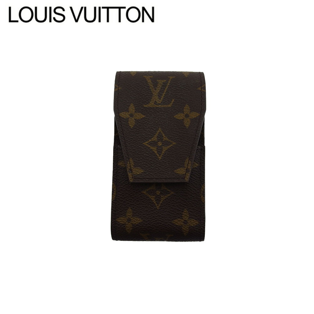 【楽天スーパーSALE★最大50%OFF】ルイ・ヴィトン LOUIS VUITTON シガレットケース モノグラム エテュイシガレット ブラウン ベージュ レデ...