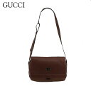 【秋Sale】グッチ GUCCI ショルダーバッグ ダブルG オールドグッチ ブラウン レディース 中古