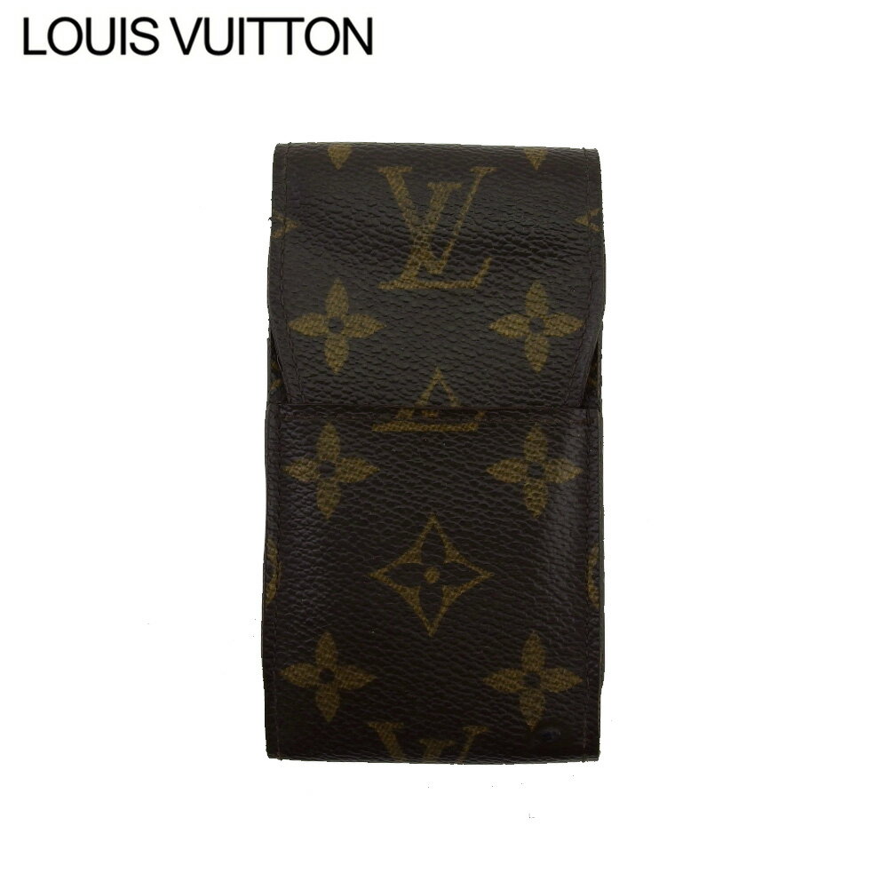 【楽天スーパーSALE★最大50%OFF】ルイ・ヴィトン LOUIS VUITTON シガレットケース モノグラム エテュイシガレット ブラウン ベージュ レデ...