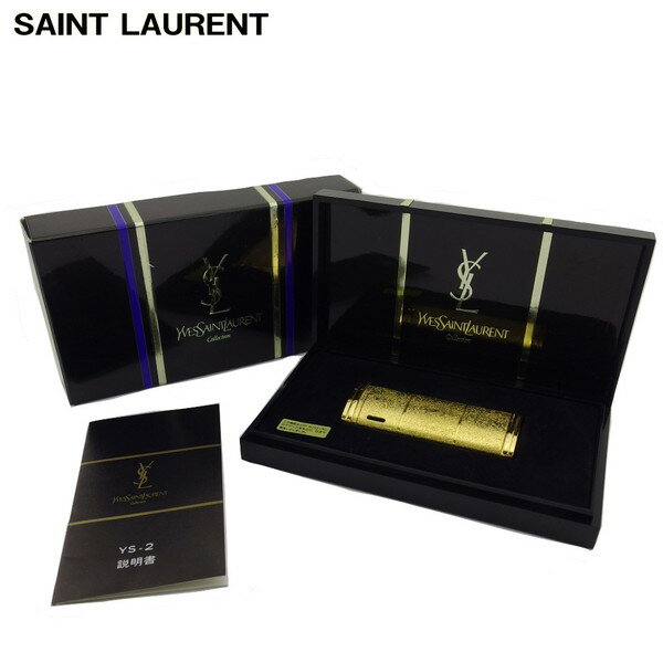【楽天スーパーSALE★最大50%OFF】サンローラン SAINT LAURENT ライター ゴールド レディース 中古 ブランド ハイブランド ヴィンテージ