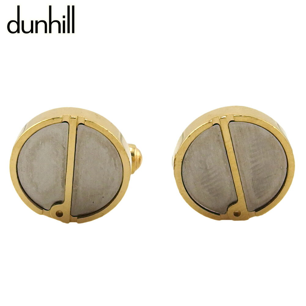 【楽天スーパーSALE★最大50%OFF】ダンヒル Dunhill カフス dマーク スウィヴル式 ゴールド シルバー レディース 中古 ブランド ハイブランド...