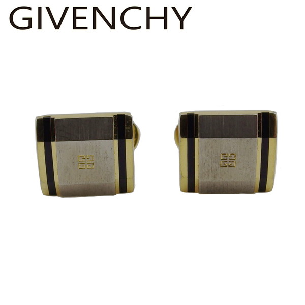 【楽天スーパーSALE★最大50%OFF】ジバンシィ GIVENCHY カフス ゴールド×ブラック レディース 中古 ブランド ハイブランド ヴィンテージ