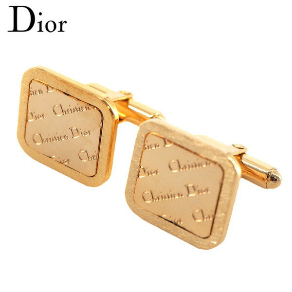 【楽天スーパーSALE★最大50%OFF】ディオール Dior カフス ゴールド レディース 中古 ブランド ハイブランド ヴィンテージ