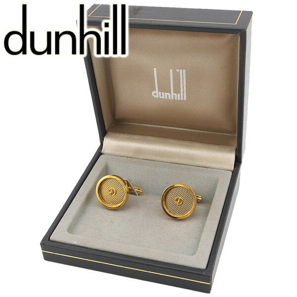 【楽天スーパーSALE★最大50%OFF】ダンヒル Dunhill カフス ゴールド レディース 中古 ブランド ハイブランド ヴィンテージ