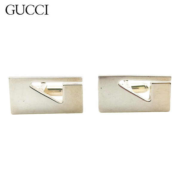 【ブラックフライデー30%OFFクーポン】グッチ GUCCI カフス シルバー レディース 中古 ブランド ハイブランド ヴィンテージ