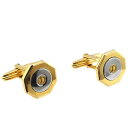 【楽天スーパーSALE★最大50%OFF】ダンヒル カフス ゴールド×シルバー レディース 中古 Dunhill ブランド ハイブランド ヴィンテージ