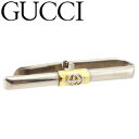 グッチ GUCCI タイピン シルバー×ゴールド メンズ 中古