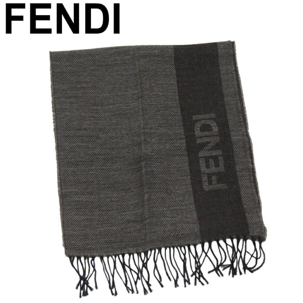 FENDI チェック柄マフラー グレー系 楽天市場】フェンディ(カラーグレー)(マフラー・スカーフ