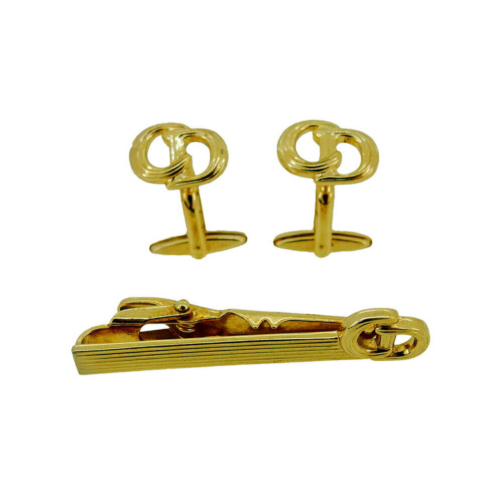 【楽天スーパーSALE★最大50%OFF】クリスチャンディオール カフス ゴールド レディース 中古 Christian Dior ブランド ハイブランド ヴィ...