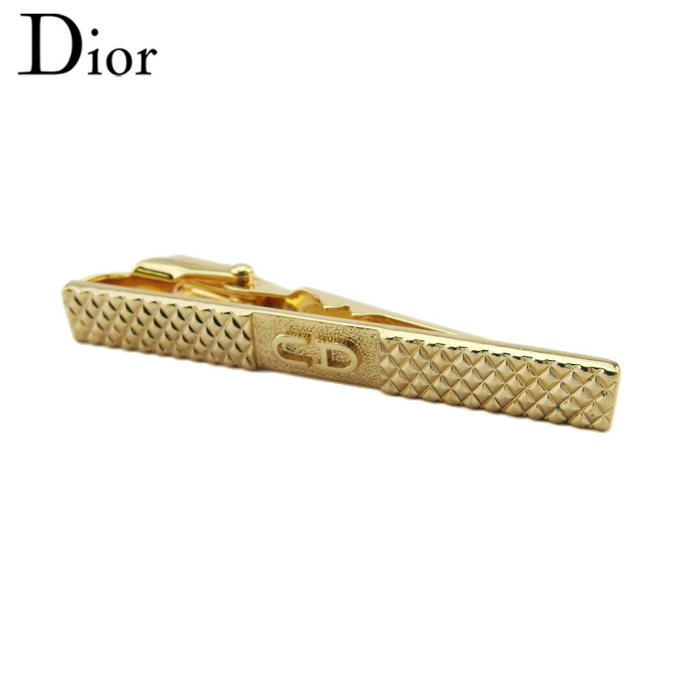 【楽天スーパーSALE★最大50%OFF】ディオール Dior カフス CDマーク ワニロ式 ゴールド レディース 中古 ブランド ハイブランド ヴィンテージ