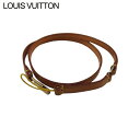 ルイ・ヴィトン LOUIS VUITTON その他小物 ロゴ バンドリエールテレフォンジャポン ベージュ ゴールド メンズ 中古