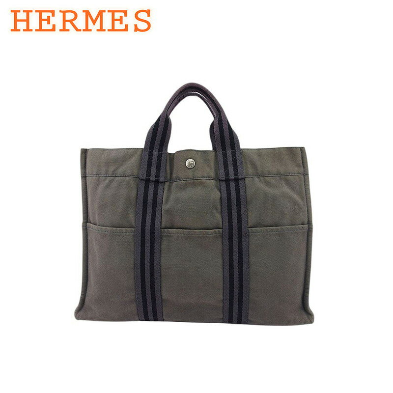 美品 HERMES フールトゥ GM トートバッグ グレー 肩掛け A4 楽天市場】GM エルメス フールトゥ(トートバッグ|レディース