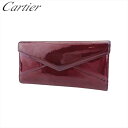 【秋Sale】カルティエ CARTIER 長財布 コレクションレマスト ボルドー シルバー レディース 中古(4)