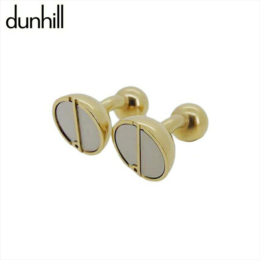 【楽天スーパーSALE★最大50%OFF】ダンヒル Dunhill カフス シルバー×ゴールド レディース 中古 ブランド ハイブランド ヴィンテージ