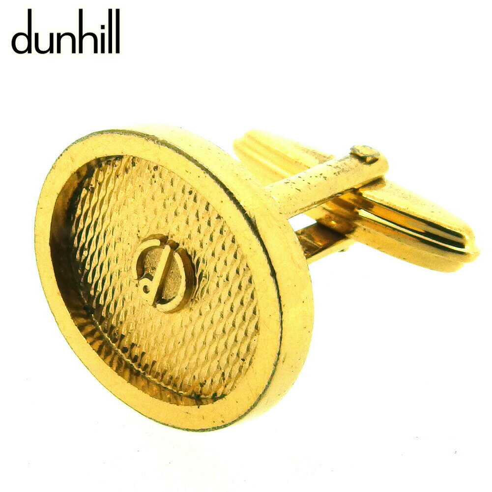 【楽天スーパーSALE★最大50%OFF】ダンヒル Dunhill カフス 片方のみ dマーク スウィヴル式 ゴールド レディース 中古 ブランド ハイブランド...