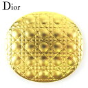ディオール Dior 手鏡・コンパクト 鏡 レディディオール ゴールド メンズ 中古