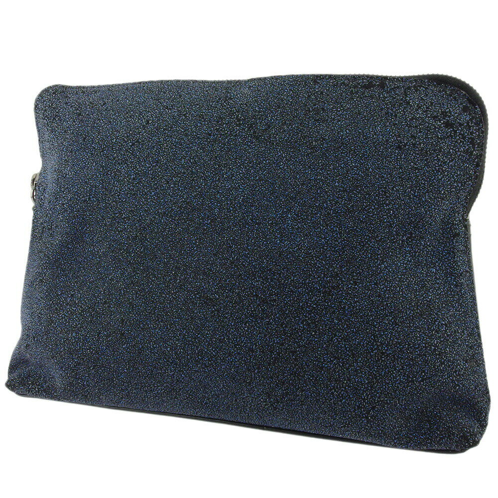 【楽天スーパーSALE★最大50％OFF】クラッチバッグ グリッター ブラック ブルー メンズ 中古 ブランド ハイブランド ヴィンテージ