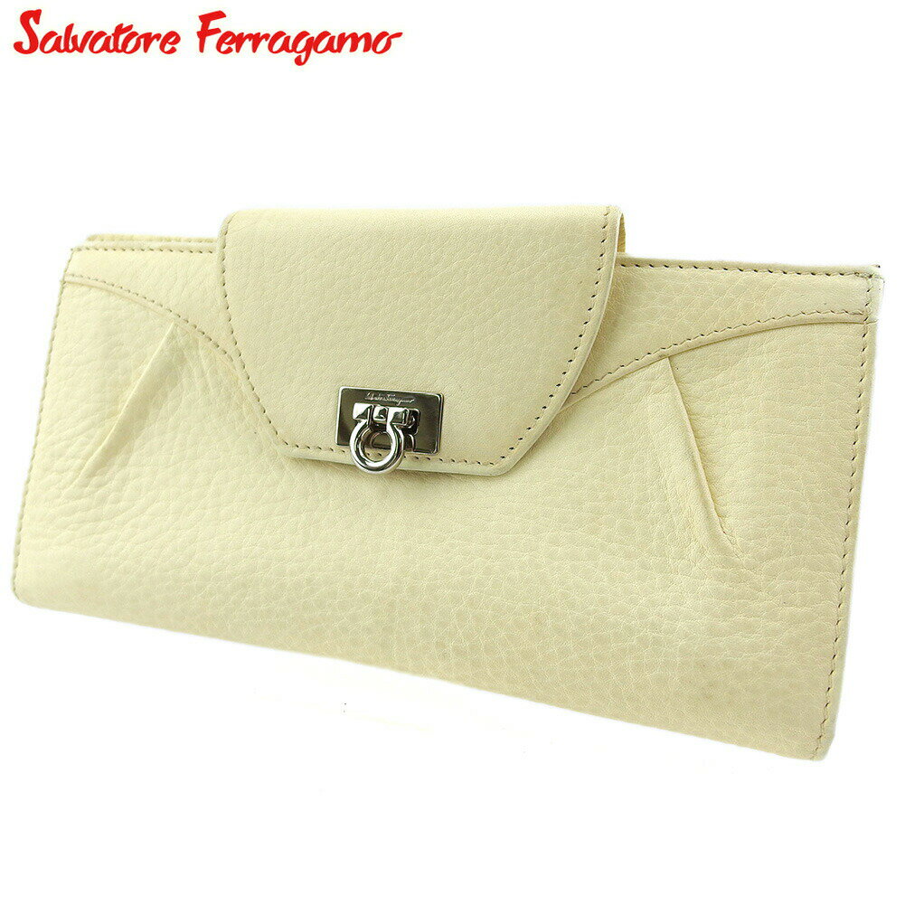 Salvatore Ferragamo☆ホワイトレザー 折りたたみ財布ウォレット 楽天市場】ferragamo 財布 ホワイトの通販
