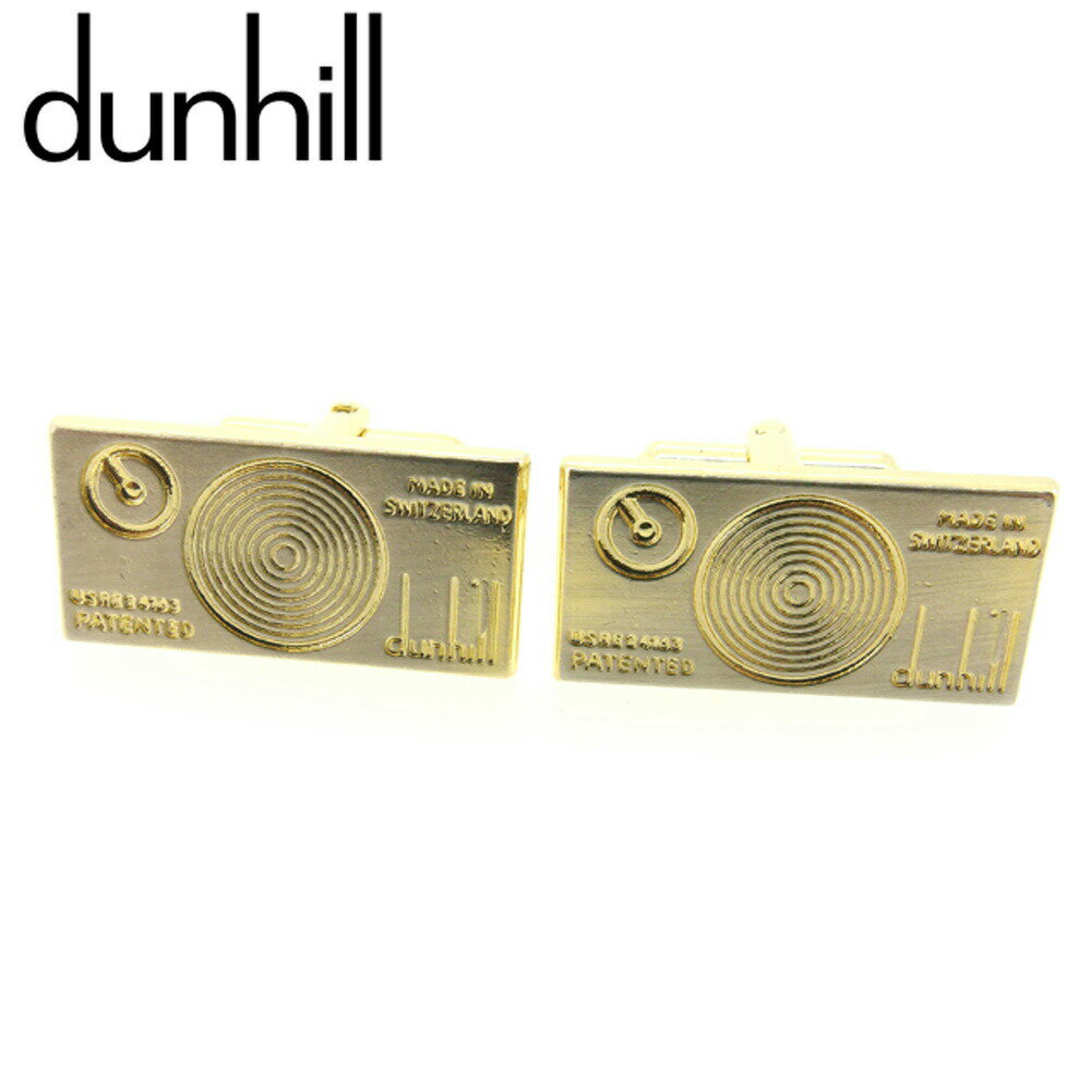 【楽天スーパーSALE★最大50%OFF】ダンヒル Dunhill カフス ゴールド レディース 中古 ブランド ハイブランド ヴィンテージ