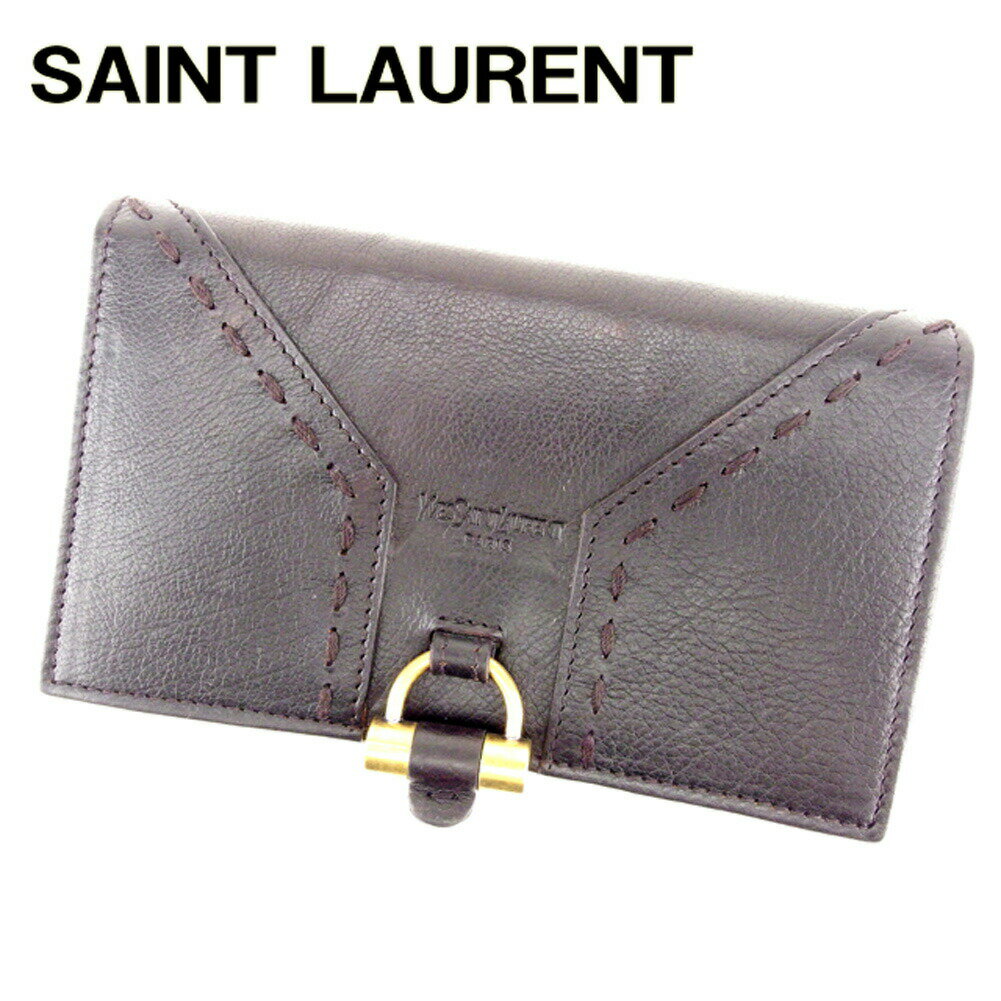 【関税込】★Saint Laurent ★二つ折り財布 ライトブラウン 楽天市場】サンローラン 二つ折り財布(カラーブラウン)(財布