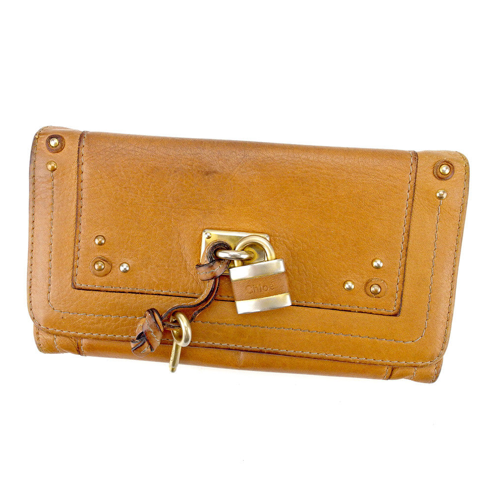 【中古】クロエChloe長財布パデ...