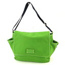 ケイトスペード Kate Spade ショルダーバッグ ノエルボタン グリーン×ネイビー×ゴールド メンズ 中古