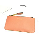 マークジェイコブス MARC JACOBS コインケース オレンジ×ゴールド レディース 中古